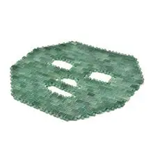 Natural Jade Face Veil High Quality Green Aventurine Jade Face Mask Skin Care Beauty Gift