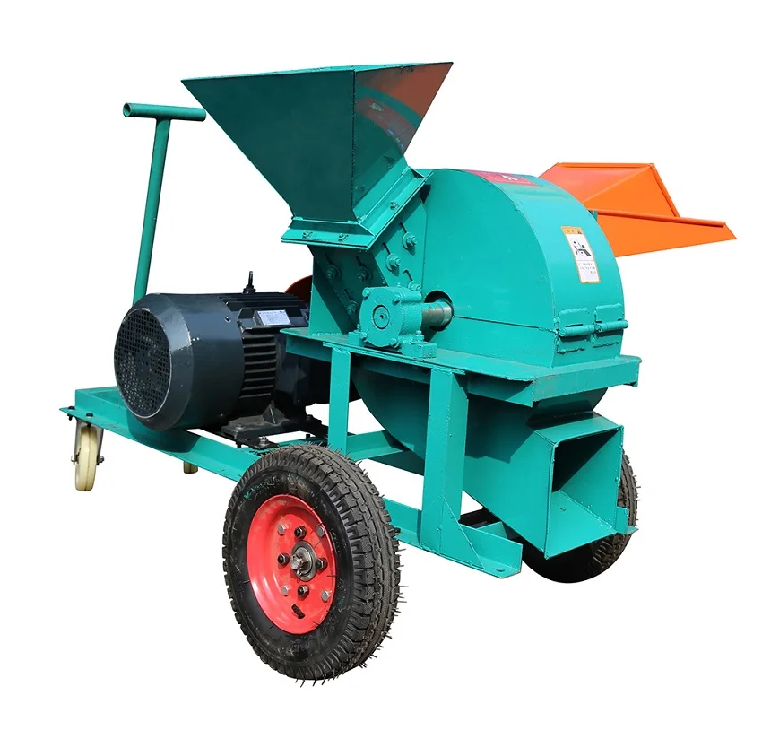 Branch Chipping Machine /Wood Branch Crusher /Grinder For Wood