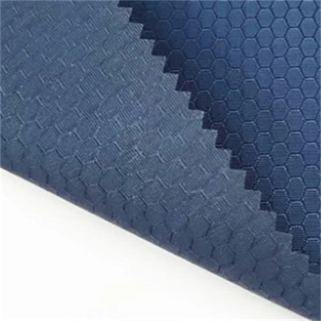 420D POLYESTER FOOTBALL PLAID OXFORD  bag cloth  knapsack fabric