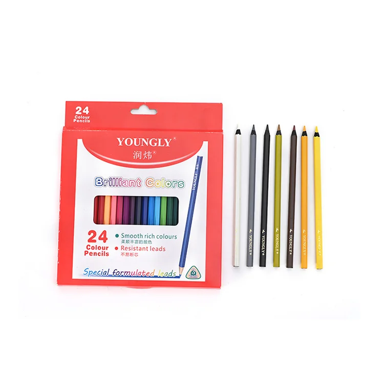 
Stationary Set Supplies Strong Performance Professional Set of 24 Color Pencils 
