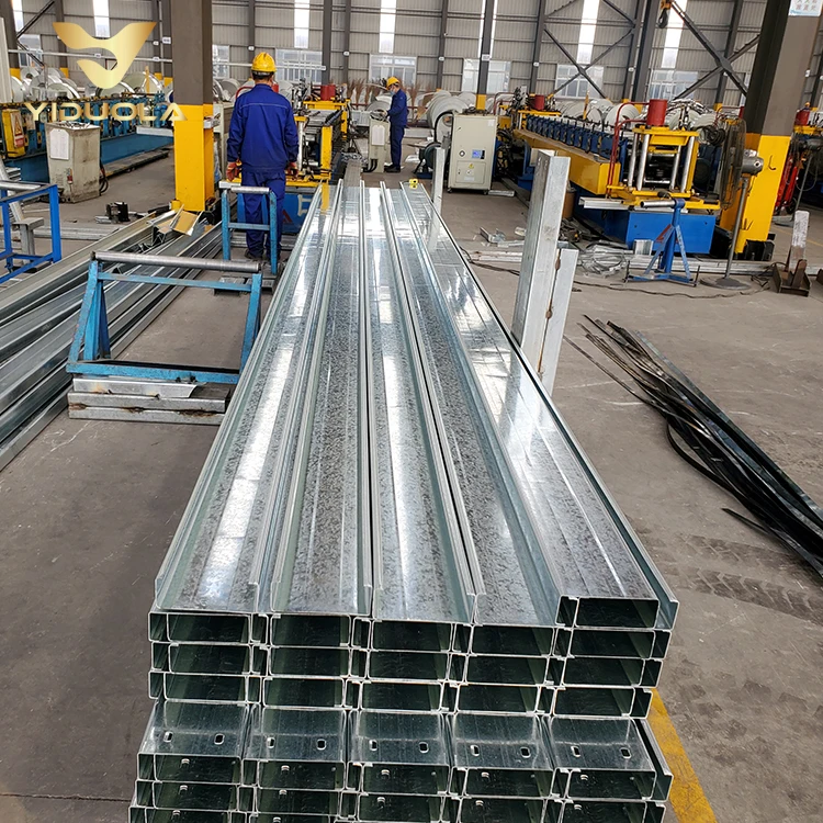 
light metal structures z/c metal channel purlin steel profile price 