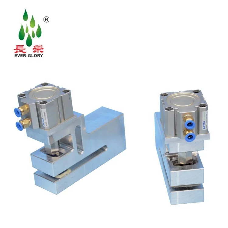 Пневматический треугольный дырокол для пластиковых пакетов