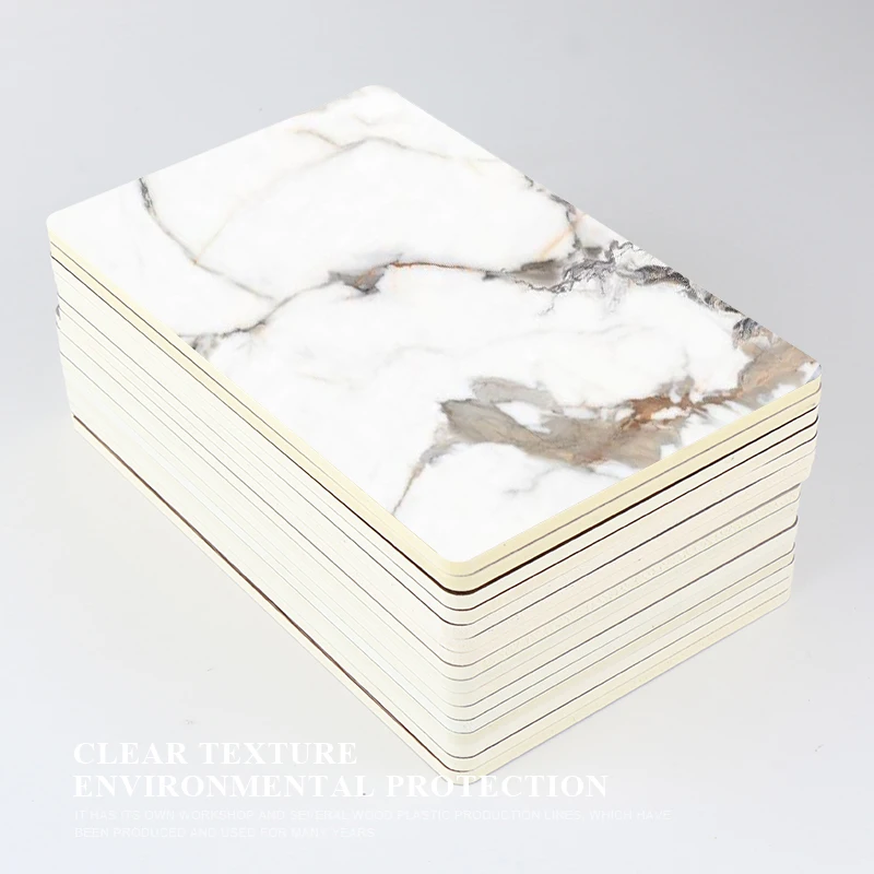 PET мраморный бамбуковый древесный шпон ПВХ лист пенопластовая доска для украшения интерьера стеновая панель