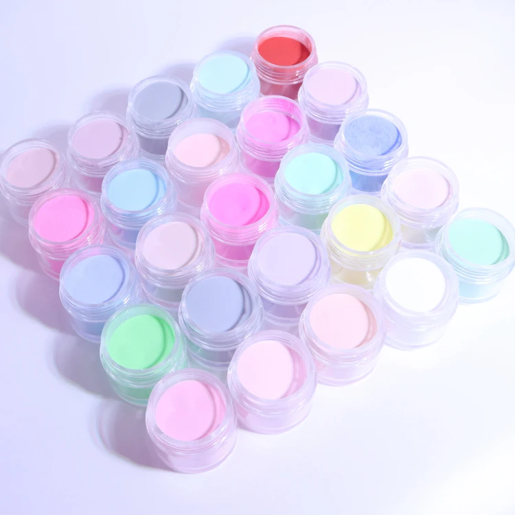 Factory Wholesale Bulk Special Price 1KG/bag 6 Color Acrylic POWDER 2 in 1 Nail Dipping System Any Color can be customized