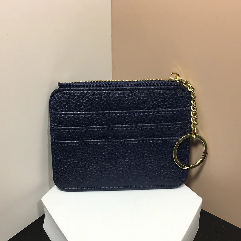 2023 New Ultra-thin Card Bag Large Capacity Small and Exquisite Leather Pu Card Sleeve for Woman Wholesale