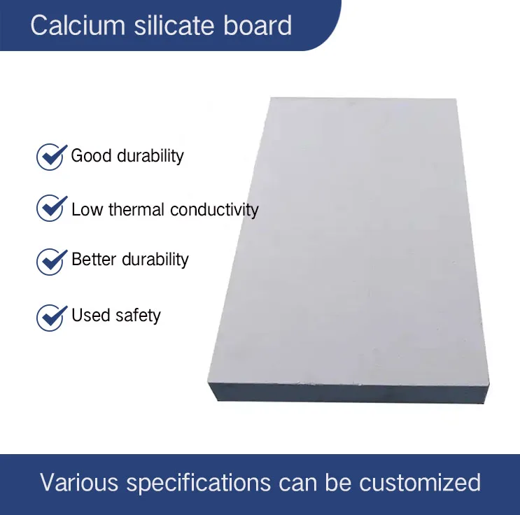 High heat 1000 degree silicate plate Calcium silicate board firewall