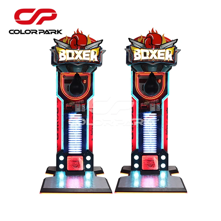 Street Amusement Boxing Punch Machine Arcade Punching Machine Outdoor Ultimate Big Punch Boxing Game Machine