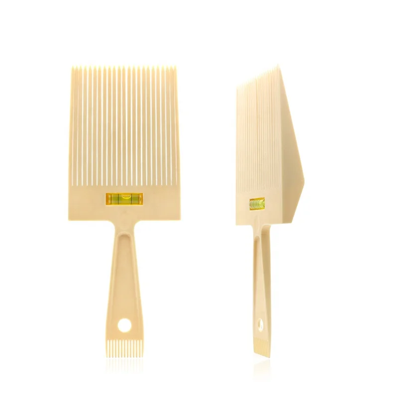 Anself Dual-Ended Hair Comb Salon flattop flat top comb Barber Clipper Flat Top Styling Comb with Accurate