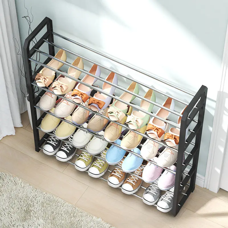 Household Shoes Cabinet Rack Shoe Rack for Living Room Multi-layer Assembly Shoe Dormitory Combination Economical Storage Rack
