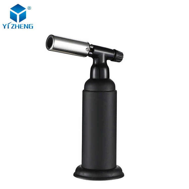 Custom Jet Flame Bbq Lighters Creme Brulee Gas Butane Flame Camping Cooking Butane Torch Windproof Lighter