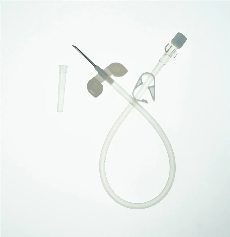 High Quality Disposable 16G 17G AV Fistula Needle Rotating Wing Fixed Wing AVF Needle