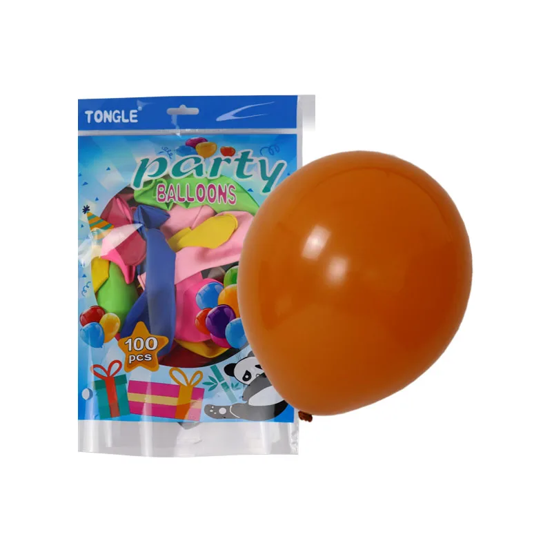 The latest 10-inch  fashion elegant luxury dazzling dark retro color Vintage latex balloon