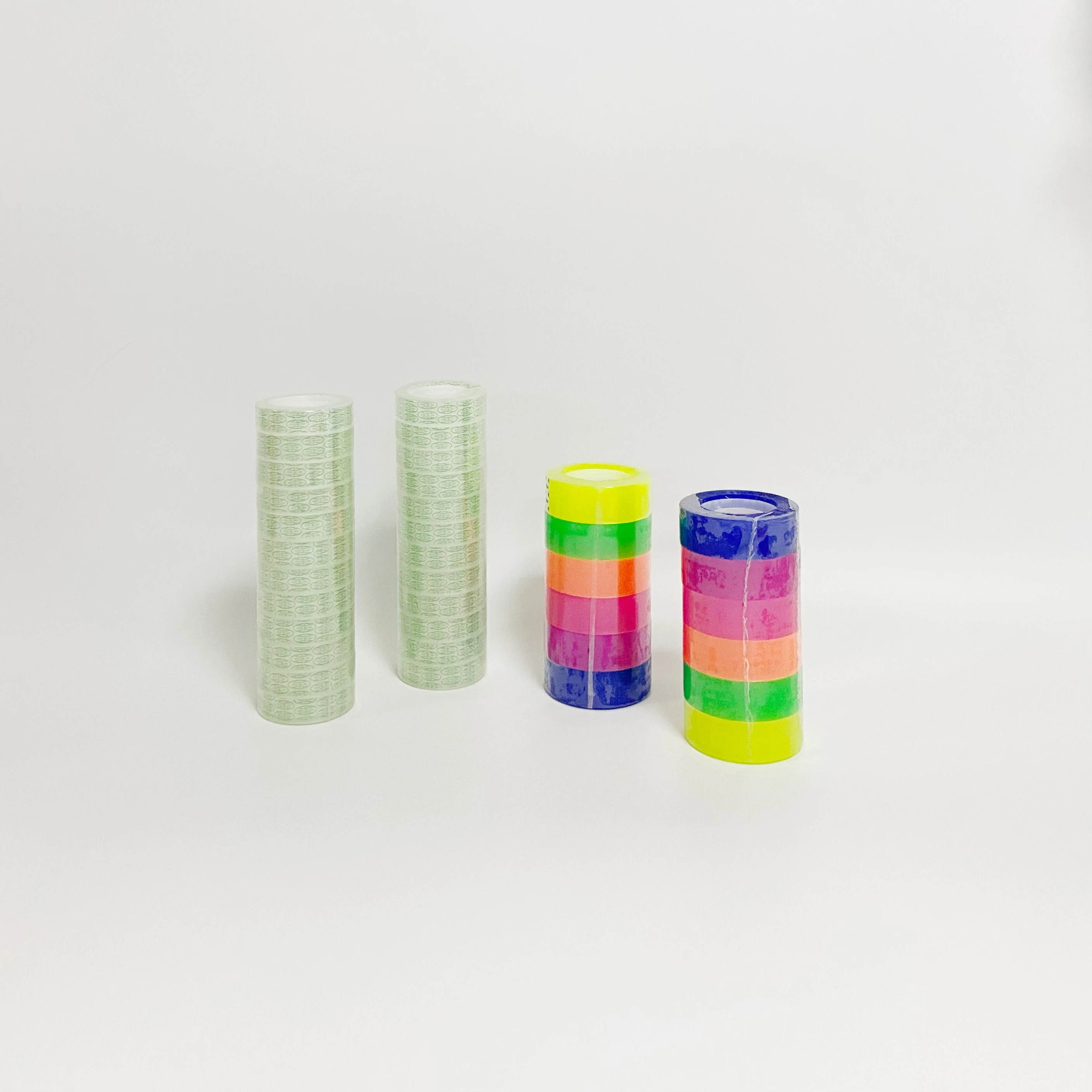 High grade new design printed packing adhesive bopp stationery tape for wholesales