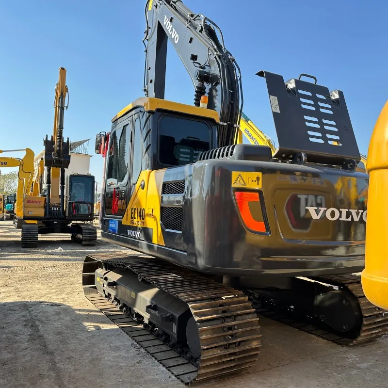 Оригинальный импортный подержанный экскаватор Volvo EC140 14 тонн подержанного Экскаватора распродажа