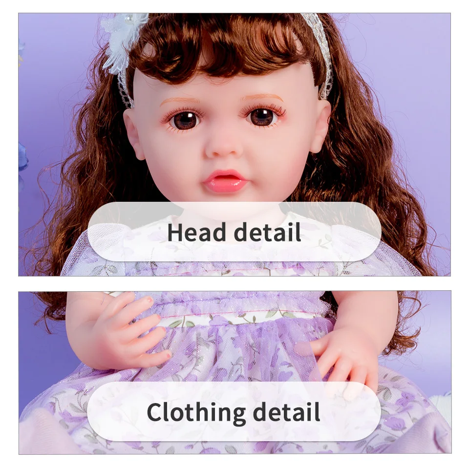 China manufacturer Wholesale Fashion Vinyl Doll 22 Inch Doll Toy For Girls