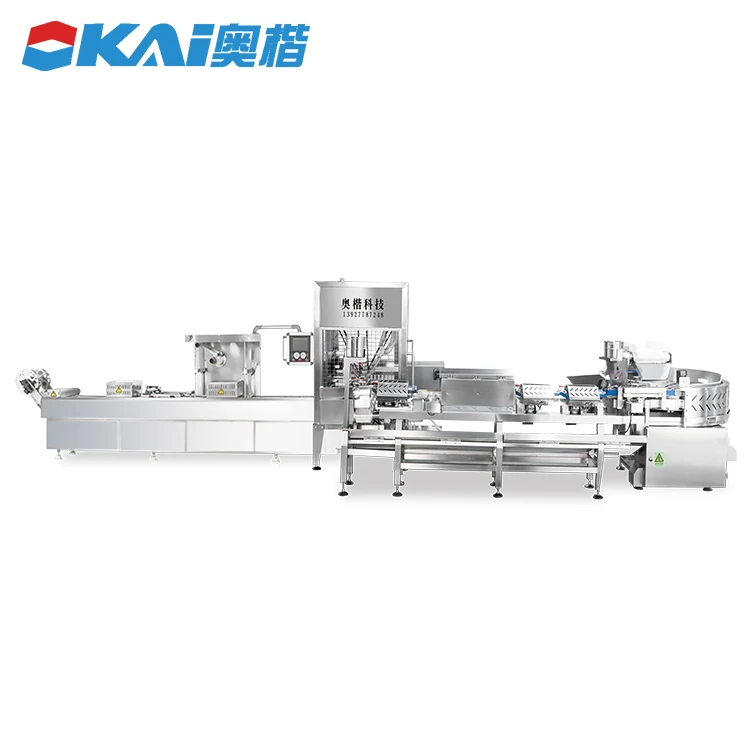 Hot Selling Automatic Vacuum Packaging Line Sausage Packaging Process Machine
