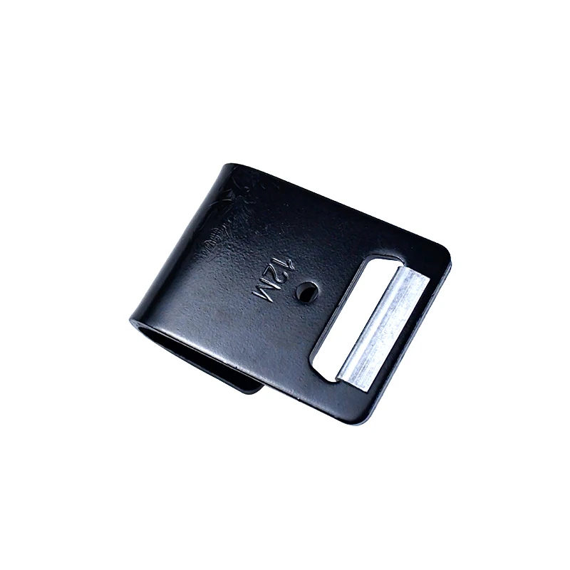 Custom Steel Zinc Plating 2' Flat J Shape Metal Plate Hooks for Cargo Lashing Strap