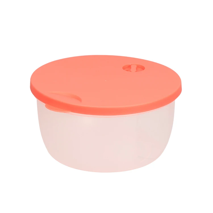 1300ml Kitchen refrigerator fresh-keeping box plastic vacuum food storage box container