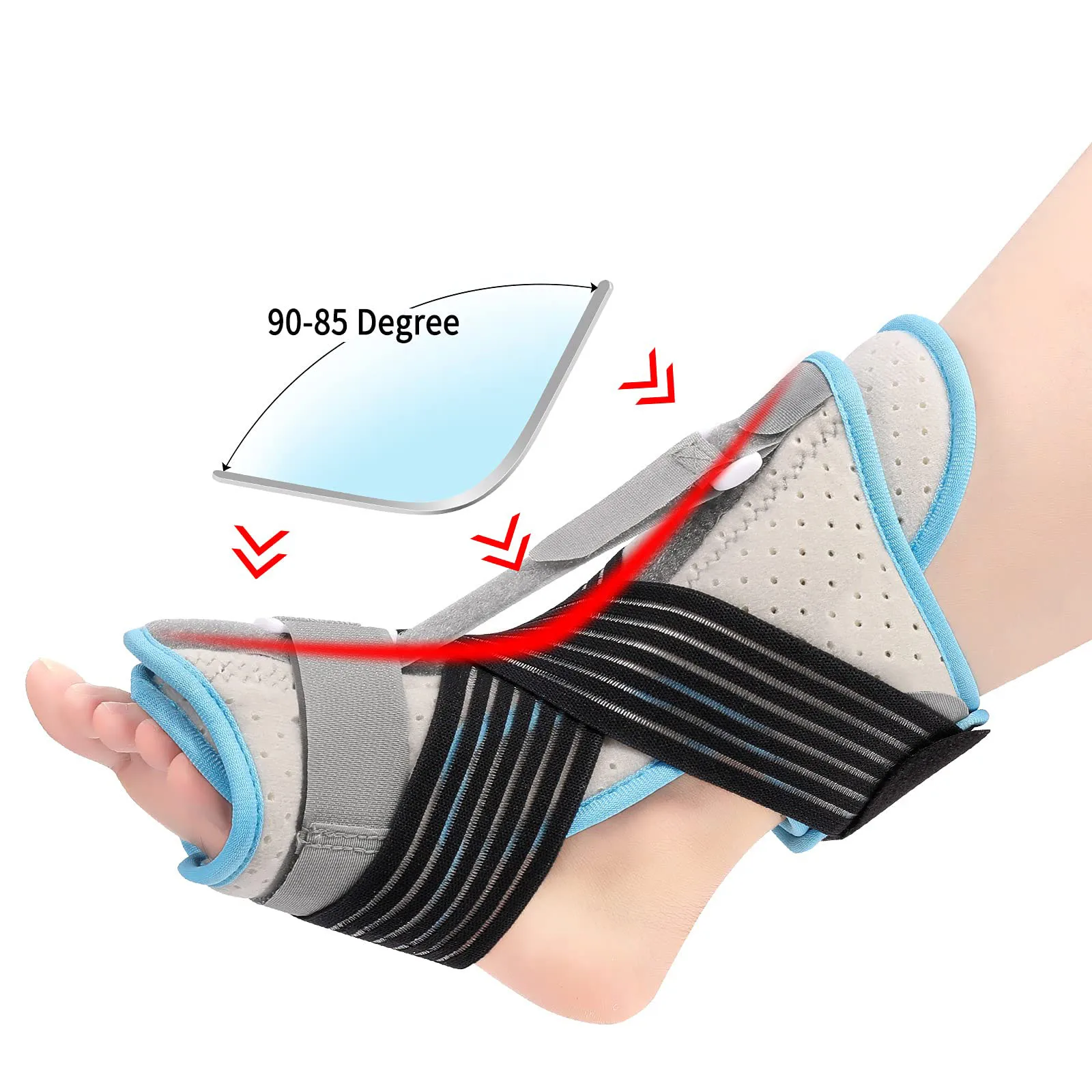Drop foot afo Plantar Fasciitis  Adjustable Rehabilitation Orthotic Plantar Fasciitis ankle support Foot Drop Brace