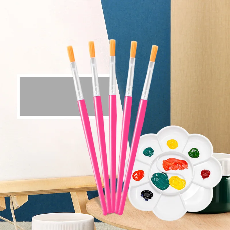 Hot sale Kid DIY graffiti plaster  drawing paint brushes  for art painting paint brush for acrylic