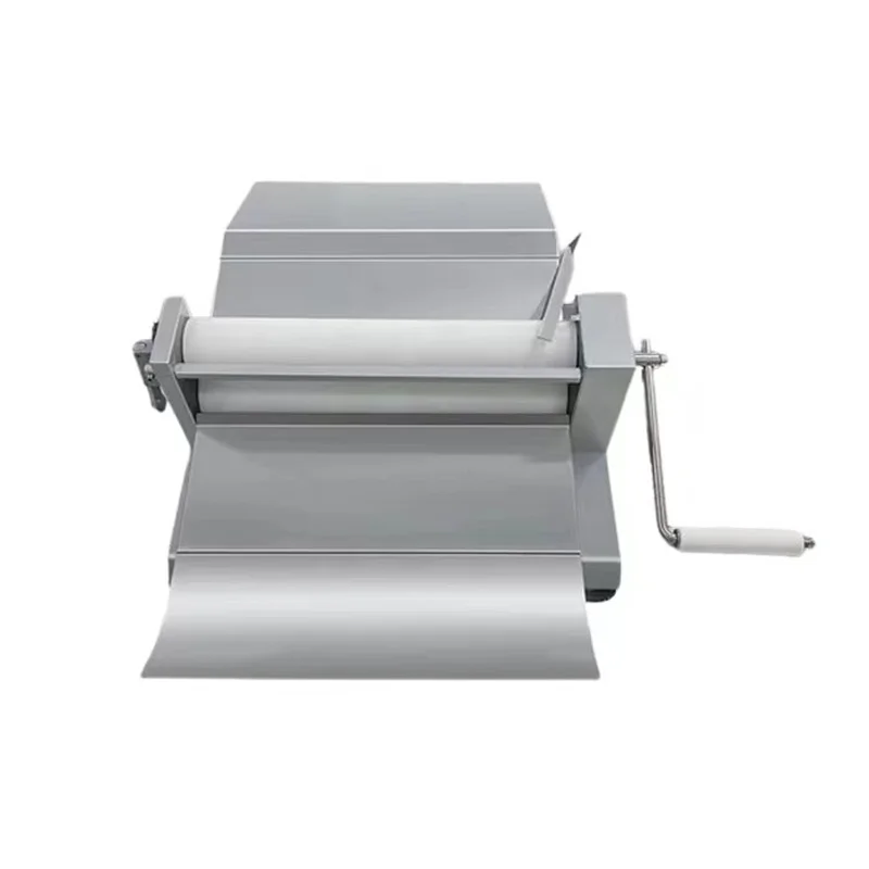 Commercial Dough Roller Machine Tabletop Pastry Presser Pressing Machine Hand Crank Dough Roller Rolling Machine