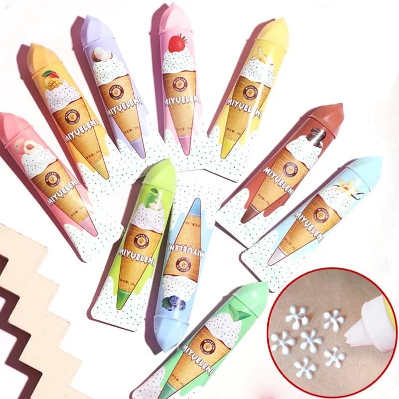 Popular fruit hand cream Vitamin E moisturizing whitening fruit aroma skin care hand cream
