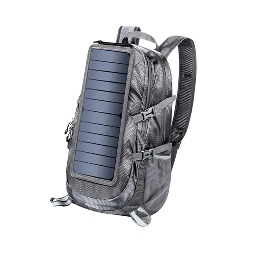 2025 Solar Panel Laptop Backpack Smart Waterproof Solar Backpack With Usb Charger