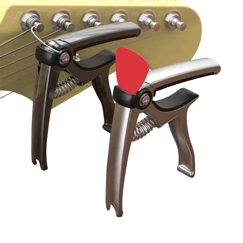 Universal Capo Guitar Accessories Quick Change Clamp Key Aluminium Alloy Metal Acoustic Classic Guitar Capo