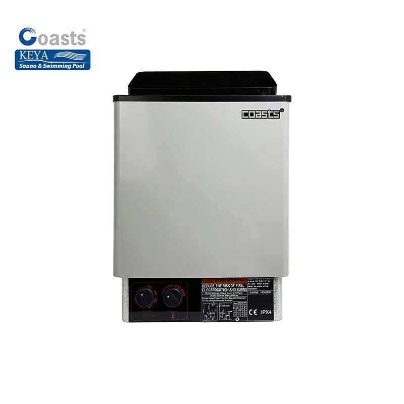 Long Life 4.5KW Stainless Steel Sauna Heater For Traditional Sauna With Internal Digital Controller