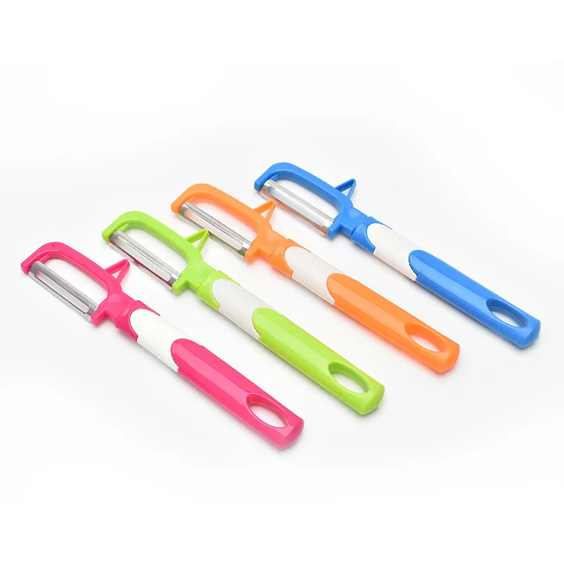 Factory Direct Stainless steel kitchen tools grater kitchen plastic peeler multipurpose vegetable and fruit peeler kitchen