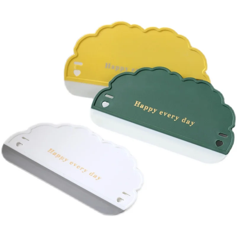 Easy Clean Cloud Design Glass Scraper Wiper Wipe Blade For Wipe Table Window