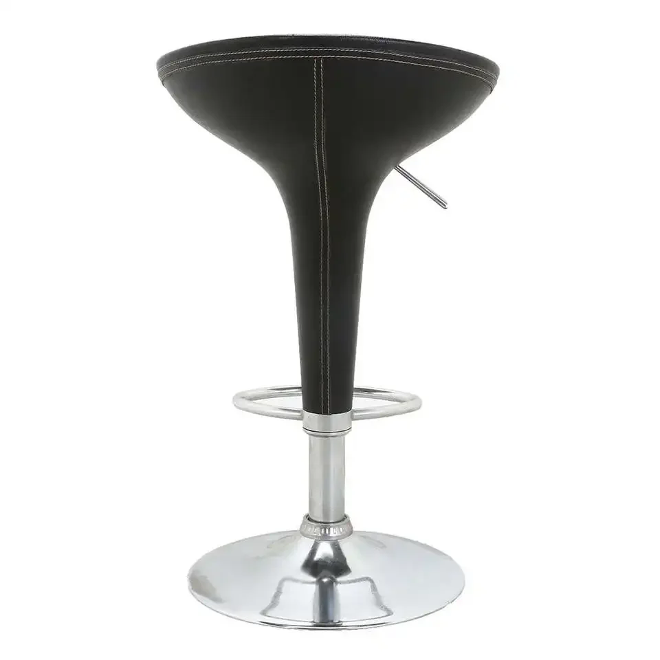 Adjustable Height Barstool Outdoor Modern Metal Black Rotating Plastic Bar Stool Bar Chairs
