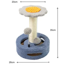 Cat Climb Frame Rest Platform Place Pet Furniture Toy Scratch Tree Climber House Cat Play Tower