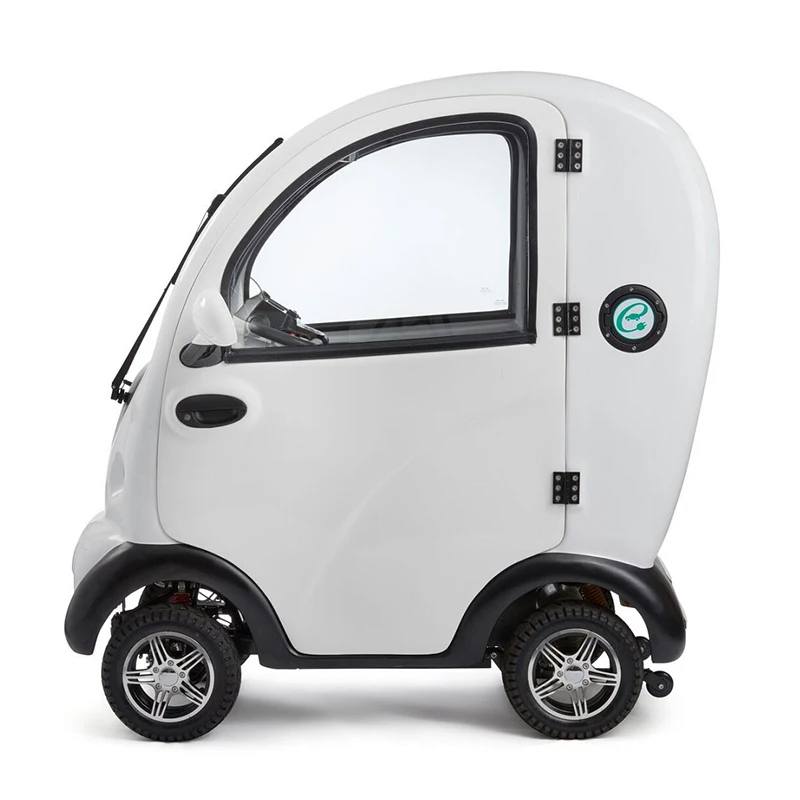 one seat 1400w enclosed cabin scooter 4 wheel for disbaled /older people