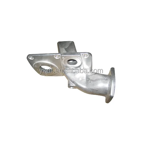 China foundry supply OEM casting aluminum parts and CNC components as brushed aluminum flange aluminum gravity casting