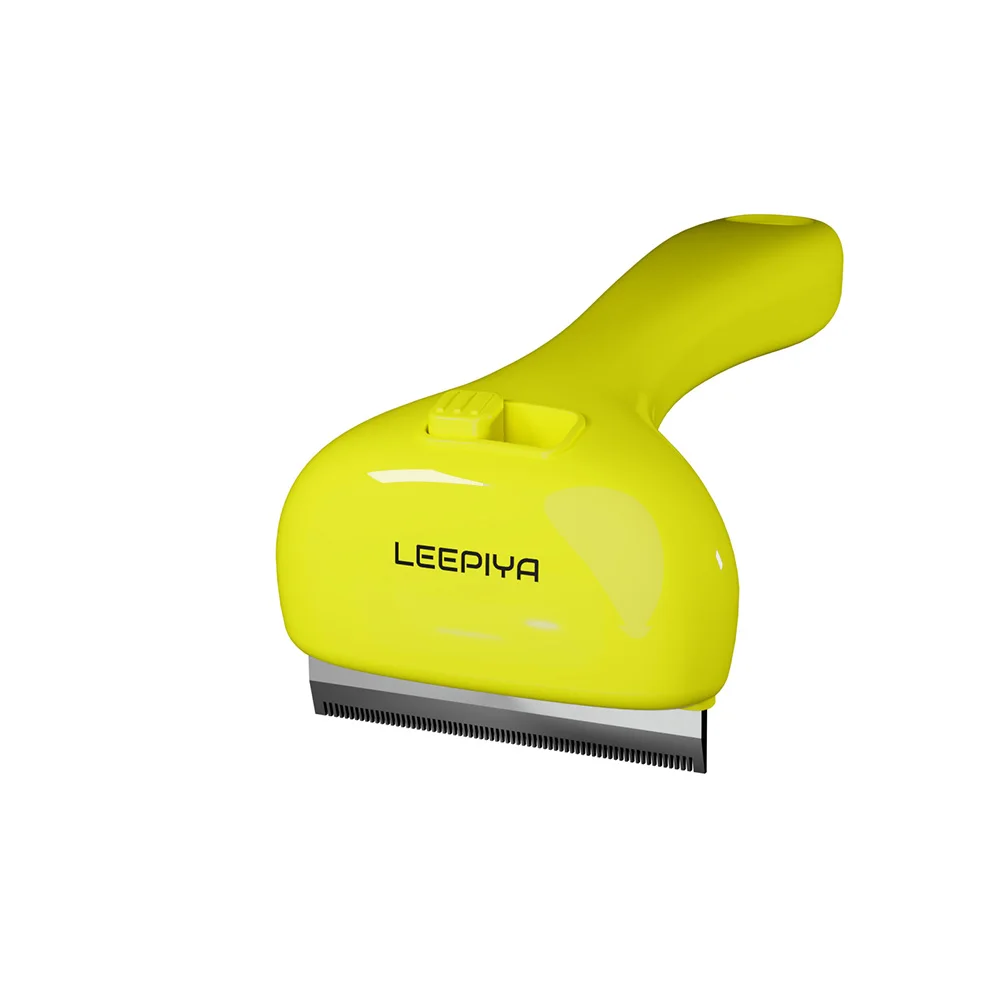 Stainless Iron Pet Dog Brush Pet Cat Grooming Shedding Hair Knot Comb Automatically Pet Slicker Tools