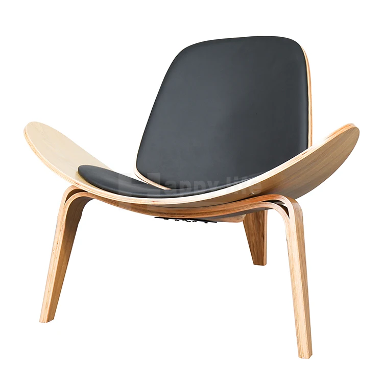 Новейший дизайн, итальянская Роскошная ткань, кожа, деревянный диван для отдыха, кресло для гостиной в форме ракушки, набор мебели для продажи