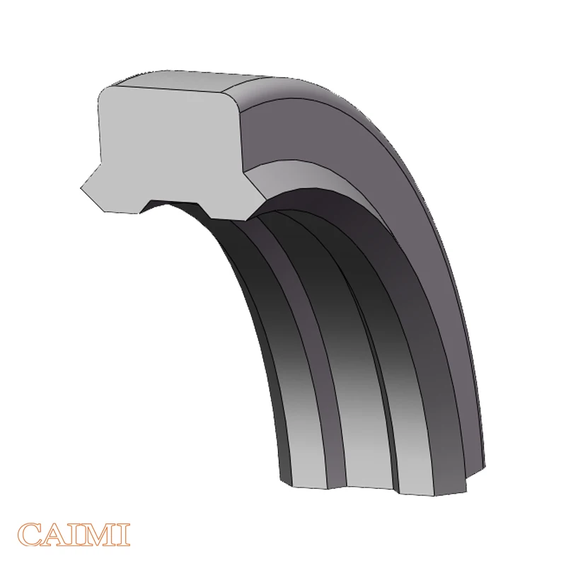 Custom hydraulic WU7 Excellent performance WU7 Piston seal