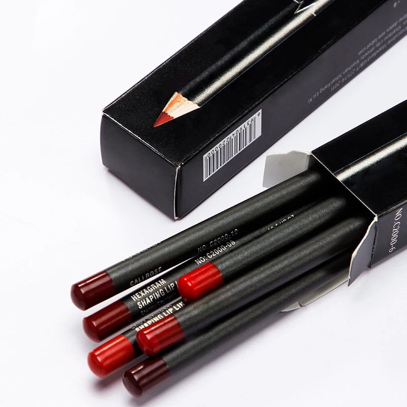 Wholesale Creamy Lip Liner Highly Pigmented Customized Private Label Lip Liner