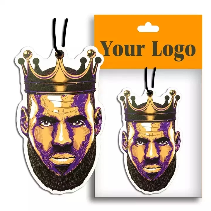 Wholesale Luxury customized logo all scent refresh paper car interior accessories car diffuser air freshener