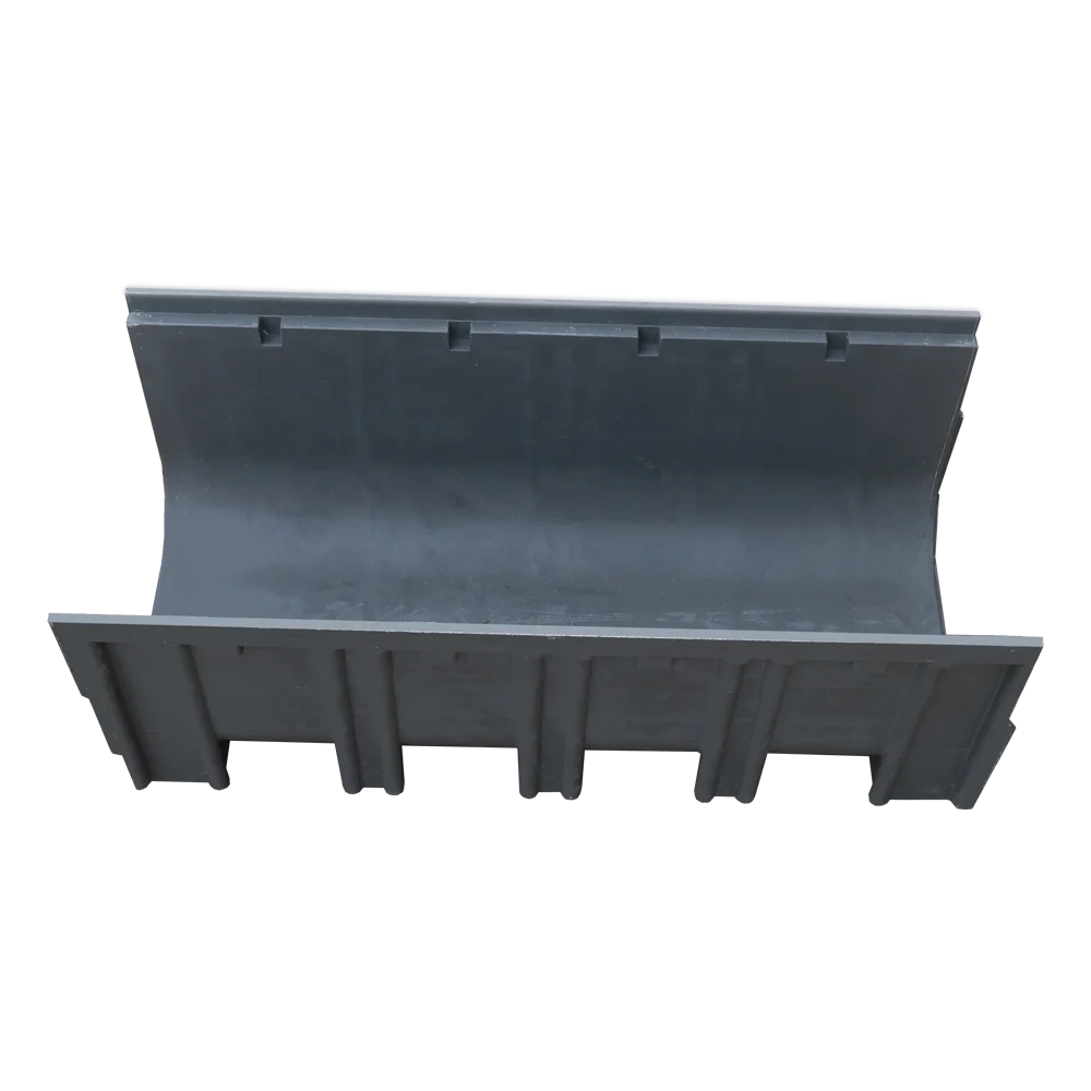 Resin Finished Water Drainage Plastic Linear U Shape Drainage Ditch