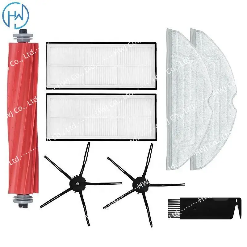 Fit For Xiaomi RoboRock S7 S7 Plus S7 MaxV S7 MaxV Ultra Robotic Vacuum Main Side Brush Hepa Filter Mop Cloths Parts