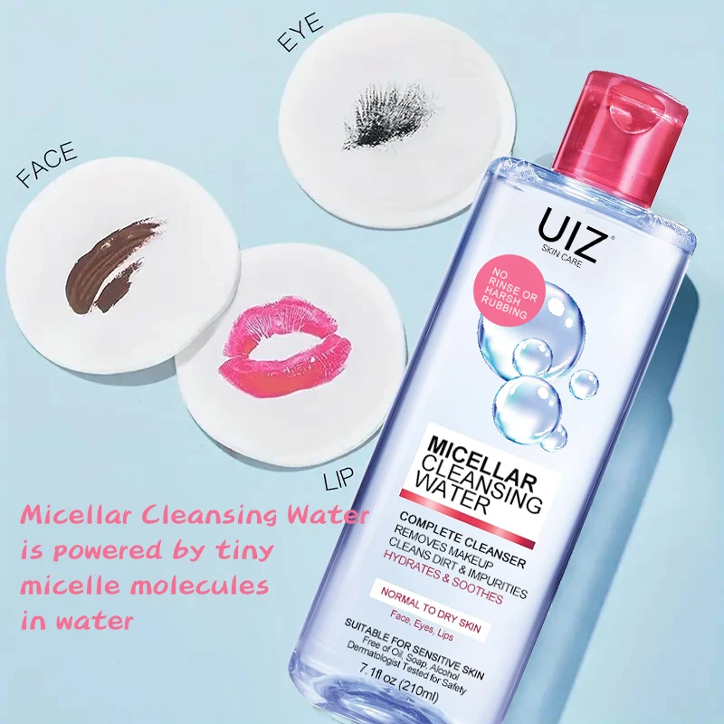 Micellar Makeup Remover Deep Cleansing Face Lip Eye Makeup Mild For All Skin Types