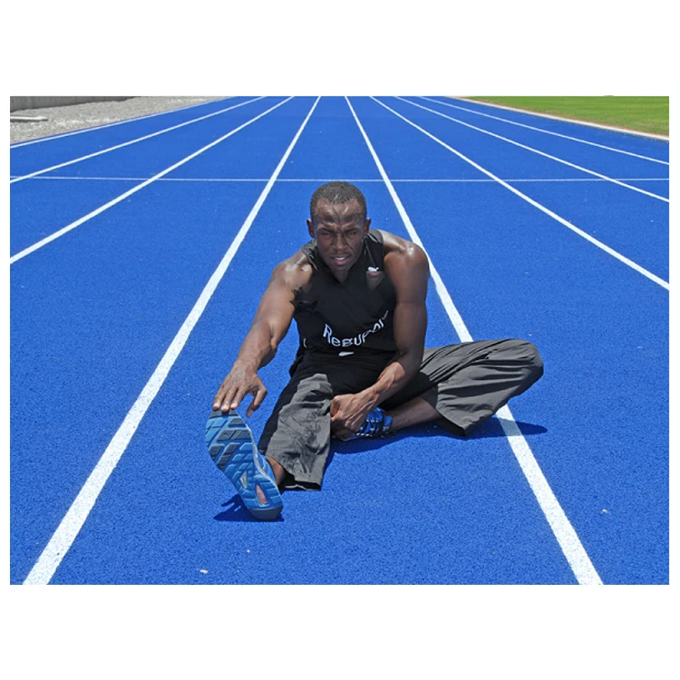 EPDM rubber flooring for PU running track system sport field
