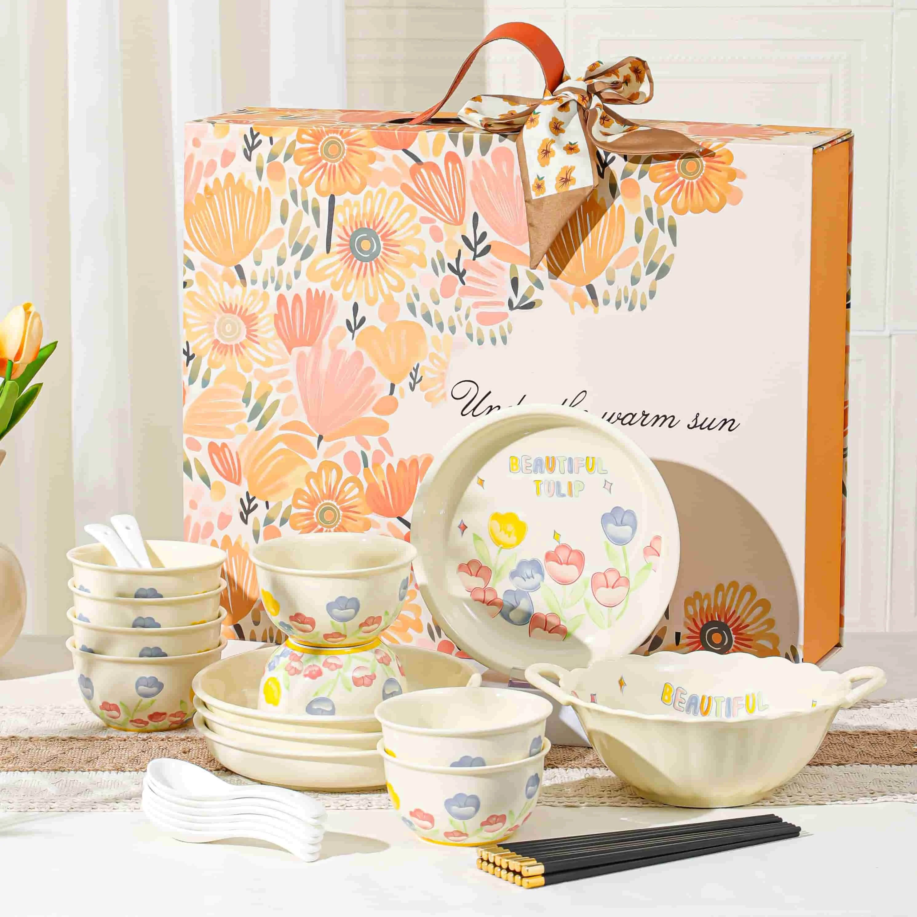 Дешевая керамическая фарфоровая тарелка