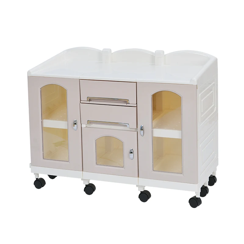 Многофункциональный пластиковый шкаф для хранения