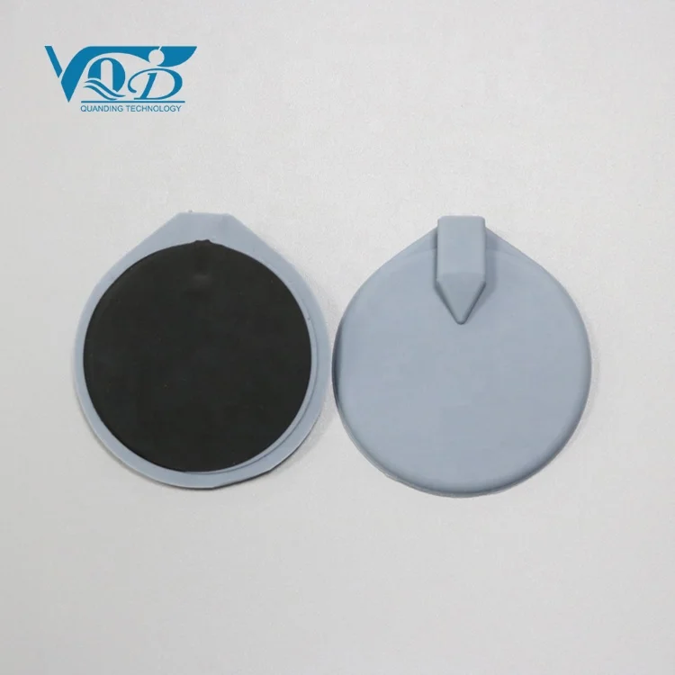 Wholesale Adhesive Round Shape Silicon Rubber Tens Electrode Pads for Tens/Ems Unit Physiotherapy Machine
