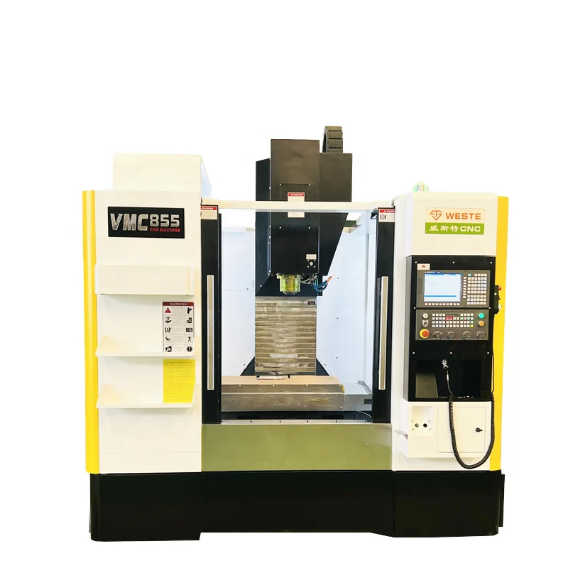 VMC 855 Vertical Machining Center 5 axis Cnc Metal Milling Machines With FANUC Controller For Sale