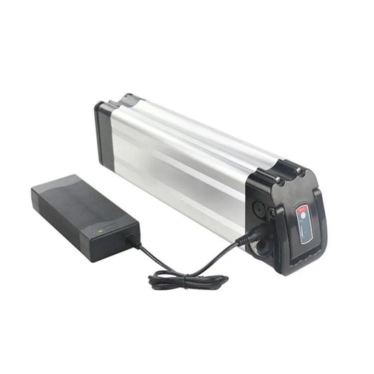 24V 10Ah 350W Li-ion E-bike Battery for Electric Bicycle Two Output 24v 10ah lithium silver fish battery pack