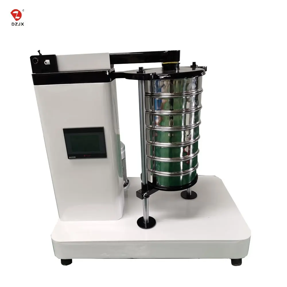 DZJX Manufacturers produce small 200mm 300mm ultrasonic electronic digital laboratory sieve shaker
